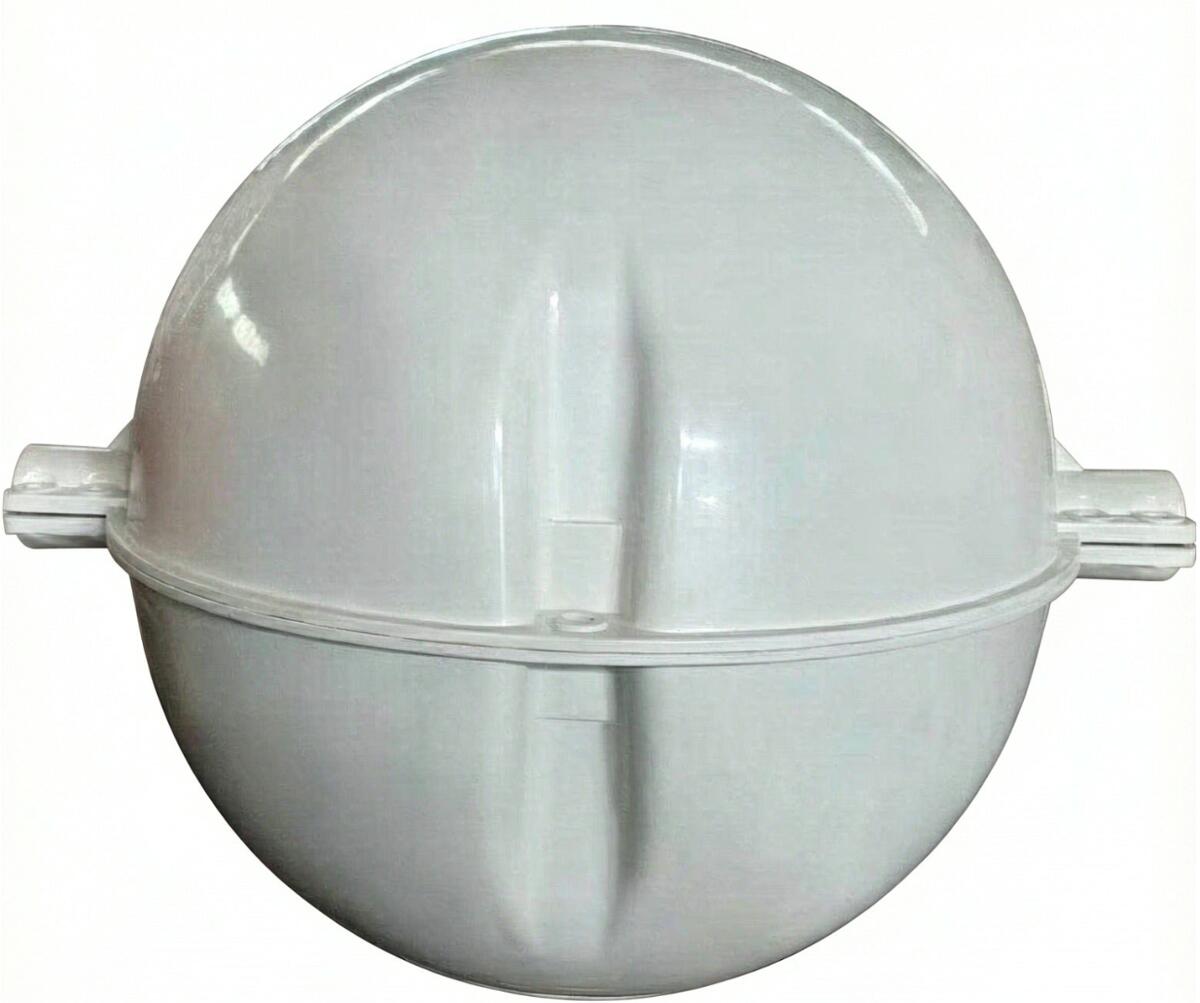 white balls on power lines